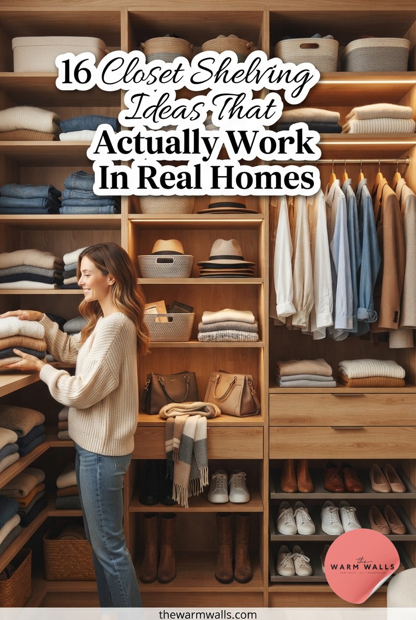 16 Closet Shelving Ideas That Actually Work In Real Homes