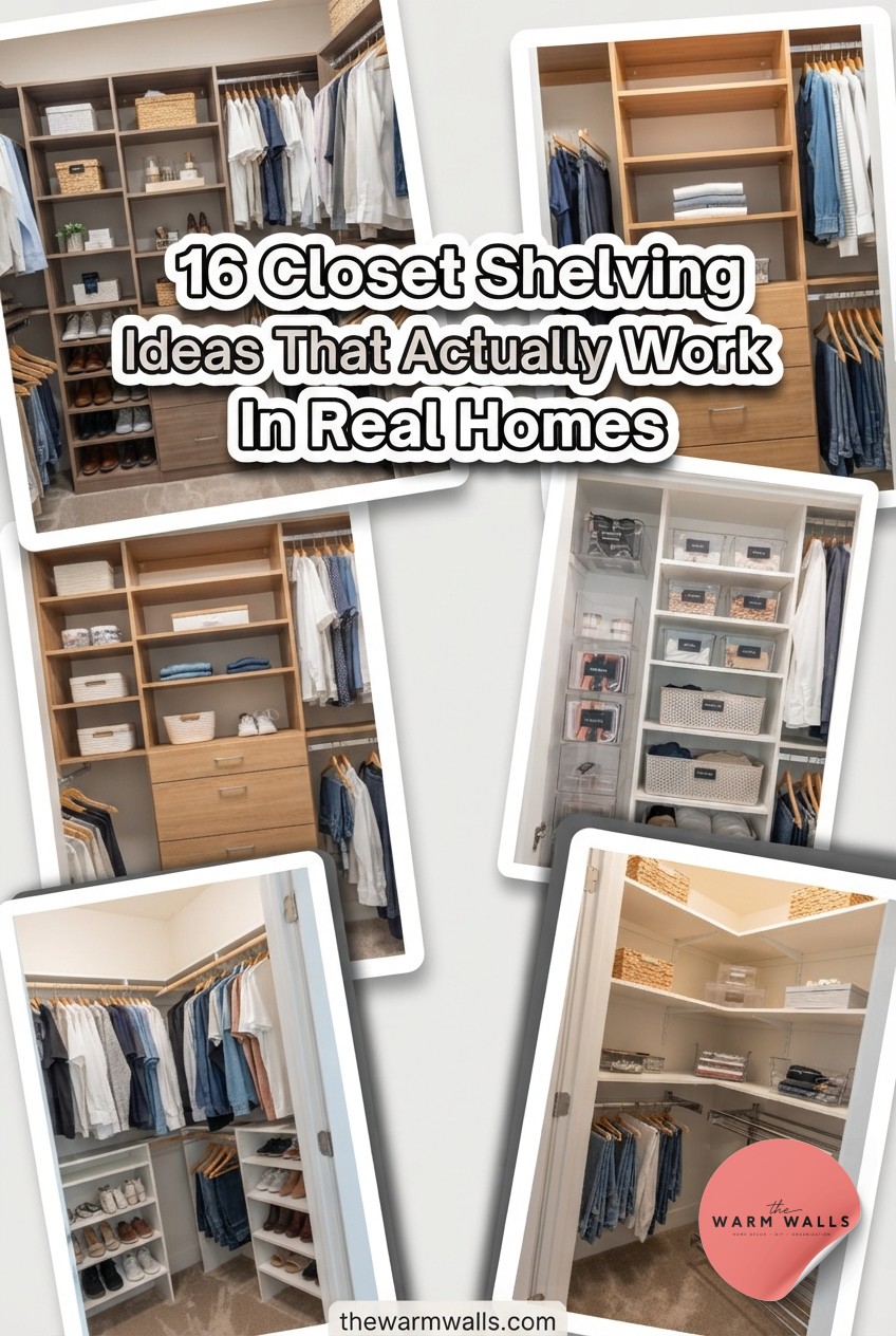16 Closet Shelving Ideas That Actually Work In Real Homes