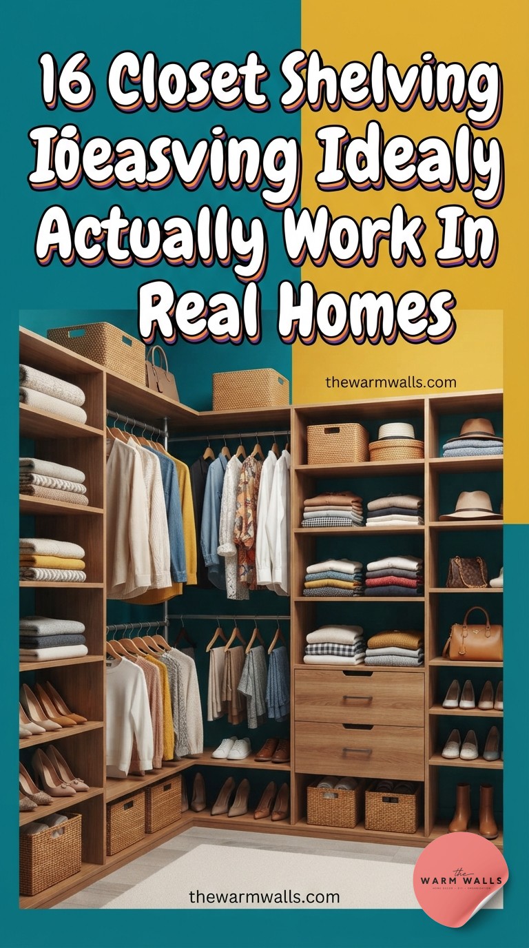 16 Closet Shelving Ideas That Actually Work In Real Homes